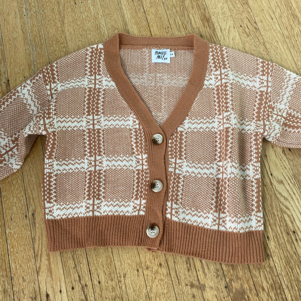 Princess polly rust colored sweater